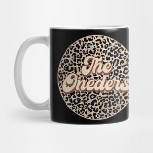 Retro Music Oneders Personalized Name Circle Birthday Mug